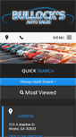 Mobile Screenshot of bullocksauto.com